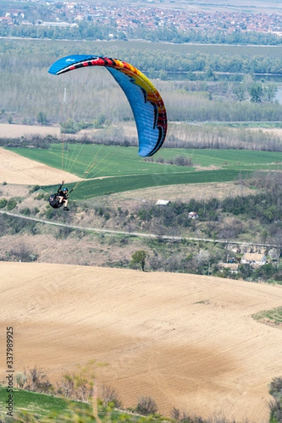 Obraz paraglider above the mountain