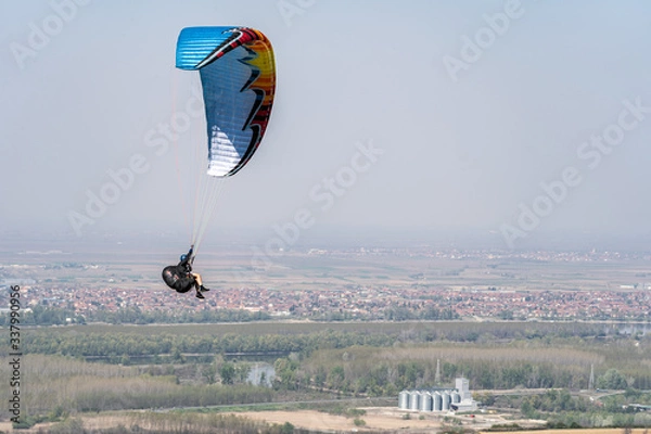 Obraz paraglider above the mountain