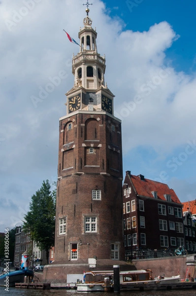 Fototapeta Tour d'Amsterdam