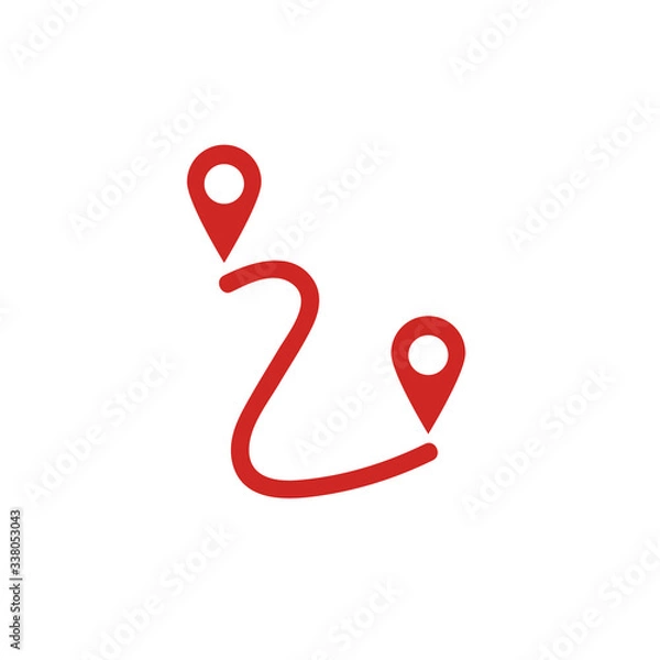 Fototapeta Wheel vector icon. Settings symbol. Gear and engineering sprocket sign for web or app button interface and prints infographic. User Interface element,