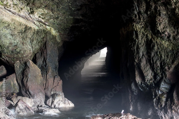 Fototapeta light at the end of the tunnel