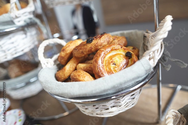 Obraz Panier de viennoiseries