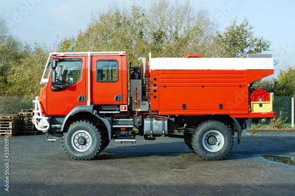 Obraz Camion de pompiers