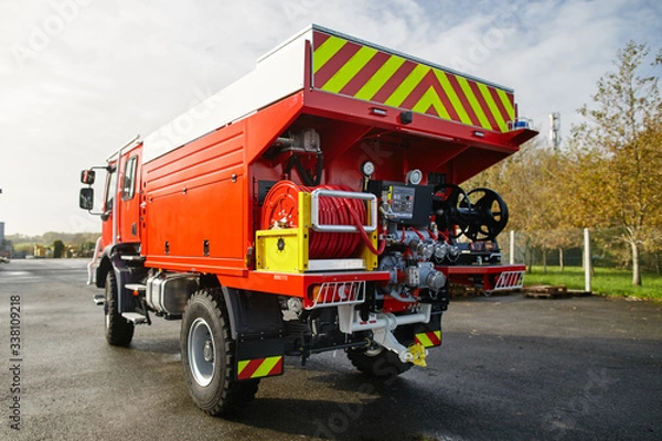 Obraz Camion de pompiers