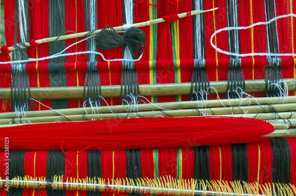 Obraz woven igorot cloth