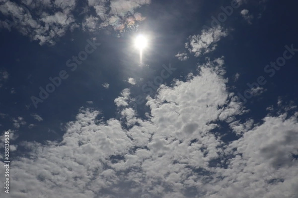 Obraz blue sky with clouds