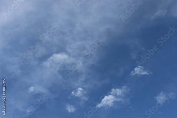 Fototapeta blue sky with clouds