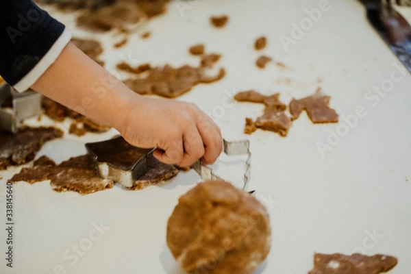 Obraz Gebäck aus Kinderhänden