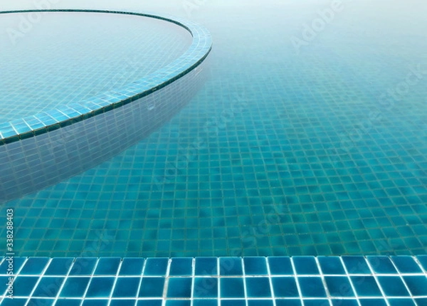 Obraz Close up Swimming Pool Detail