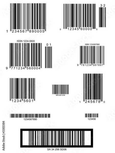 Fototapeta barcode