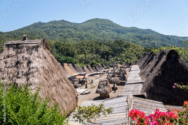 Obraz Aldeas indigenas, Flores, Indonesia