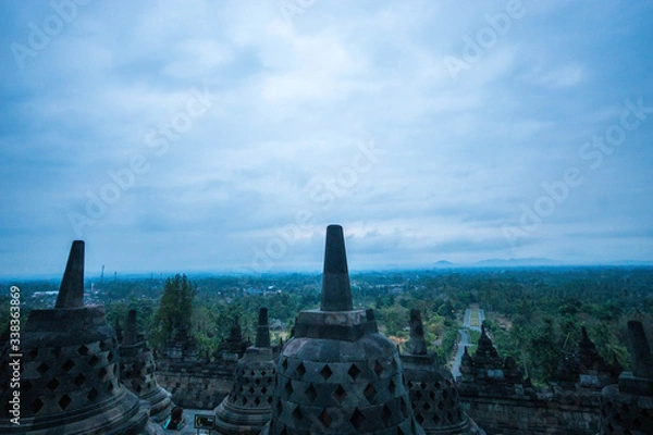 Obraz Borobudur, Indonesia