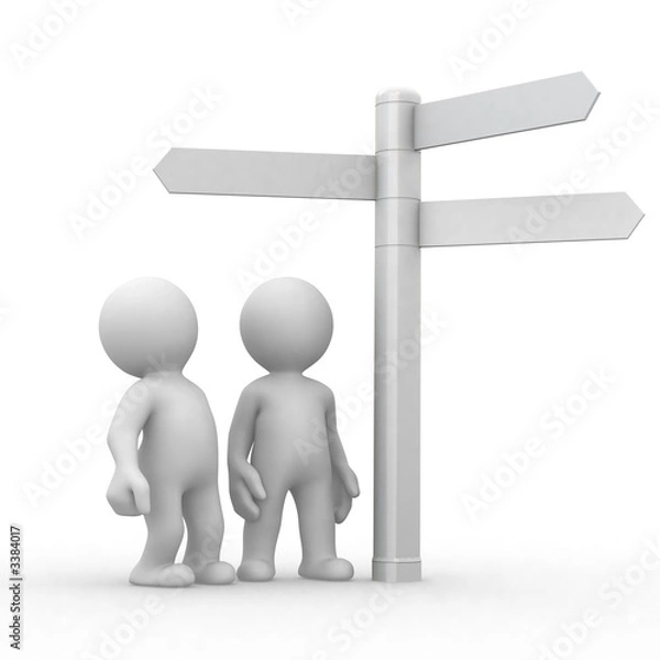 Obraz Wybór i wskazówki