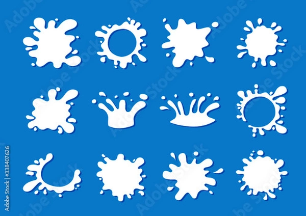 Obraz フレームデザイン/水しぶき