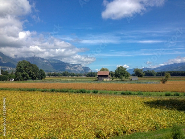 Obraz Rhone Alps Countryside