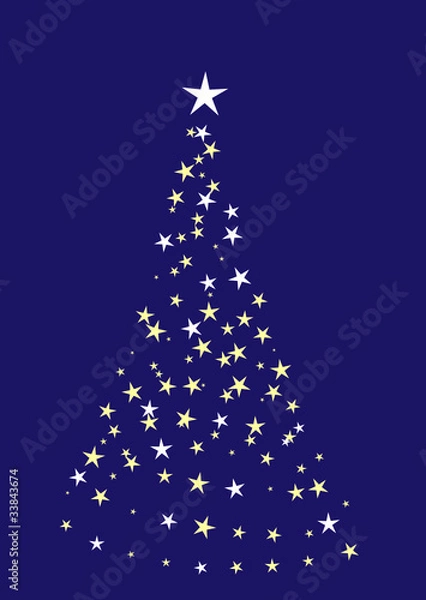 Fototapeta Weihnachtskarte