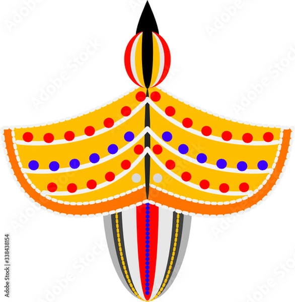 Obraz Folk bird vector