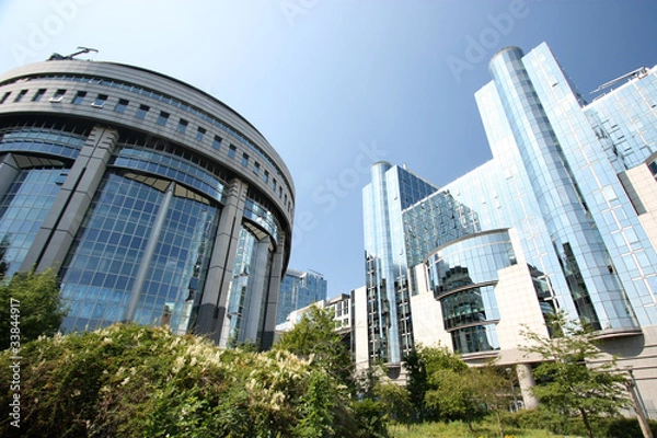 Obraz Bruksela - Parlament Europejski