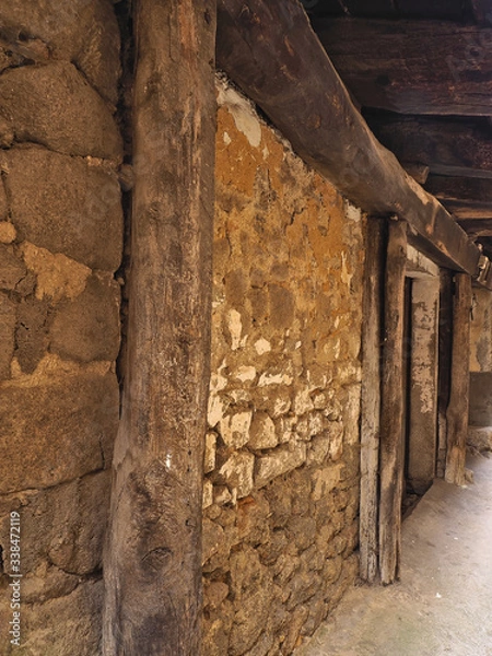 Obraz Detail of old masonry walls