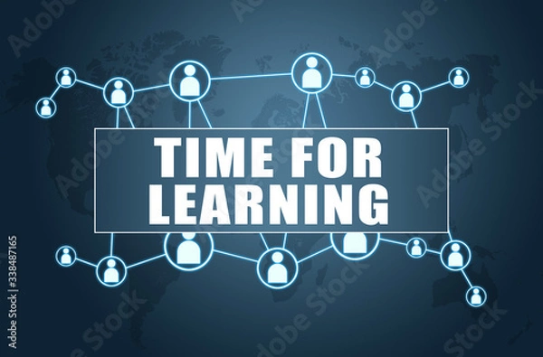 Fototapeta Time for Learning