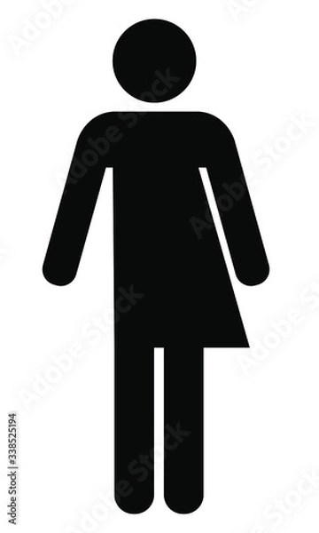 Obraz Non Binary  All Gender symbol illustration vector art  