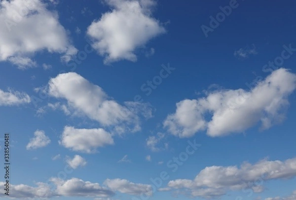 Obraz Cloudy Blue Sky