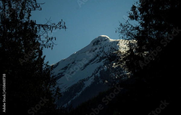 Obraz snow-covered mountains