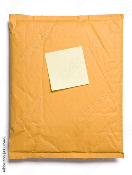 Obraz Poczta z notatką