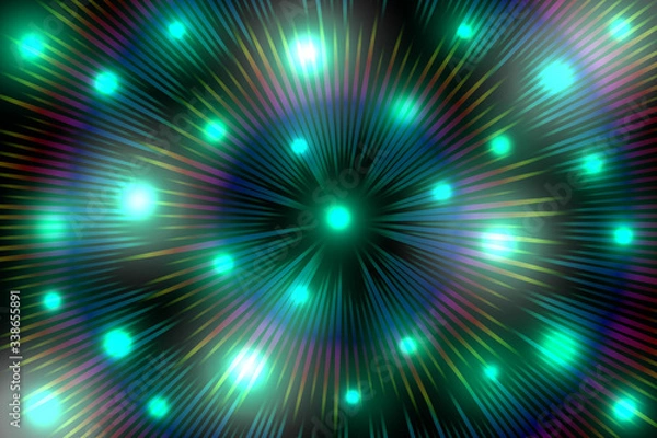 Fototapeta 抽象的な光