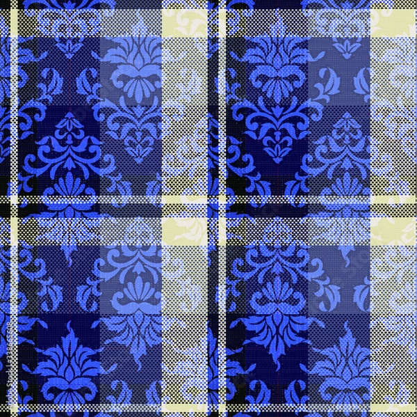 Obraz ダマスクチェック