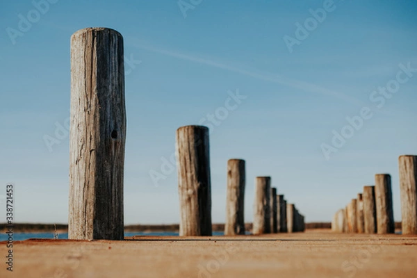 Obraz Steg am Wallendorfer See