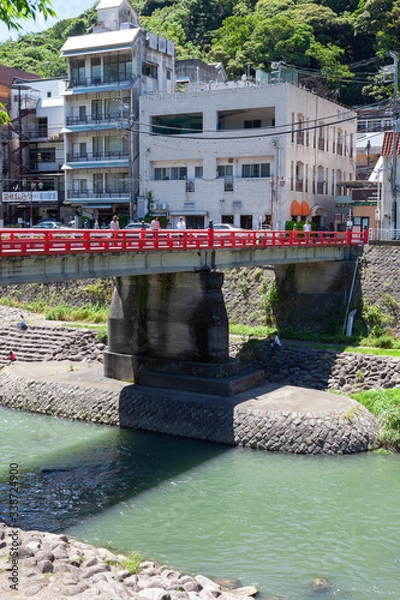 Fototapeta 〈箱根〉あじさい橋