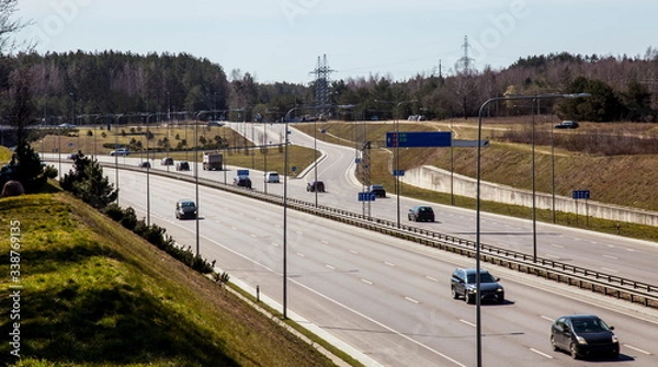 Fototapeta Western Vilnius bypass