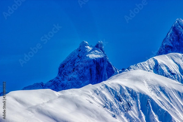 Obraz snow covered mountains