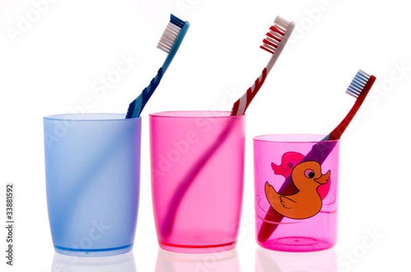 Obraz Im Badezimmer einer Familie