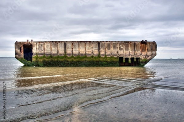 Obraz Arromanches - Caisson Phoenix