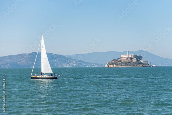 Obraz Sailing Alcatraz