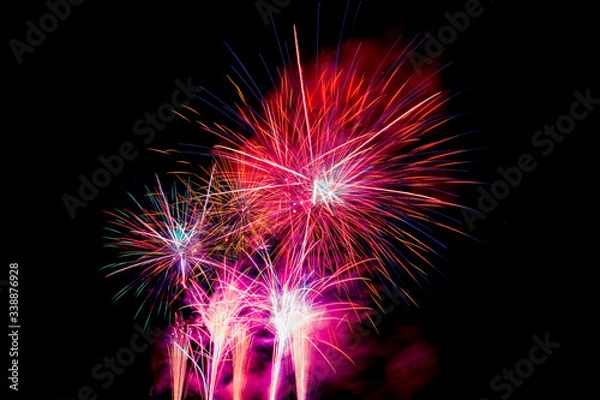 Fototapeta 静岡県伊豆の国市大仁　花火大会