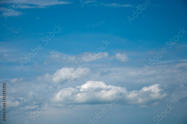 Obraz white cloud on a blue sky