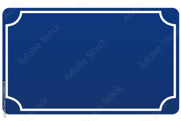 Fototapeta panneau de rue