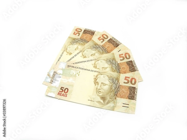 Obraz new brazilian currency