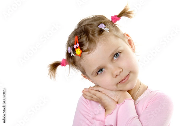 Obraz pretty child look in to camera