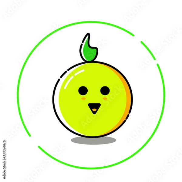 Fototapeta lemon illustrations