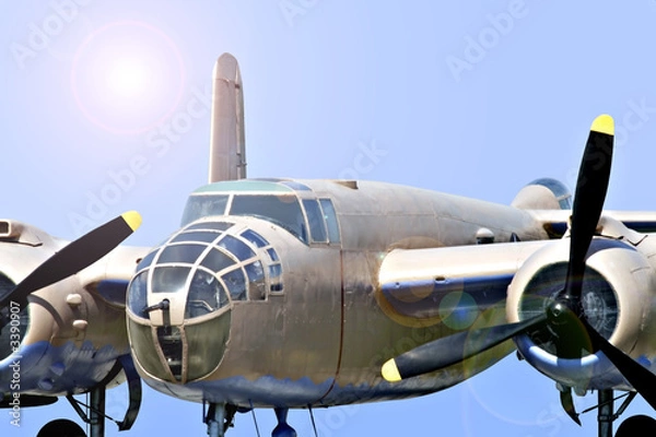 Obraz rocznik samolotów