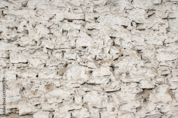 Obraz Stone white wall