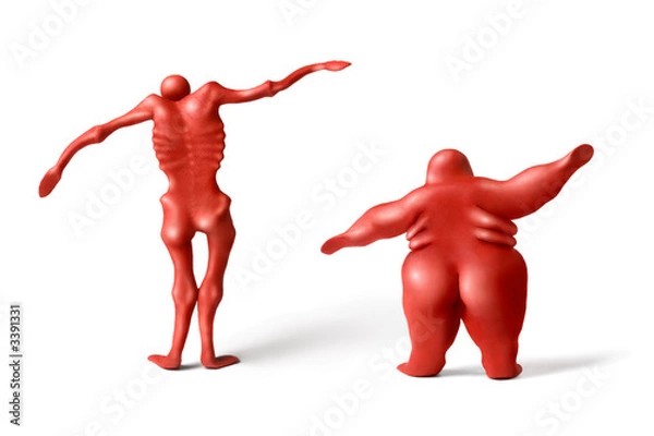 Fototapeta fatness&fatless-1