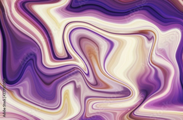 Fototapeta Abstract Color flow gradient background. Liquid marble art texture. Flow inks in water style