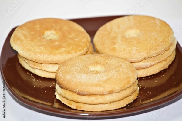 Fototapeta A sugar cookie