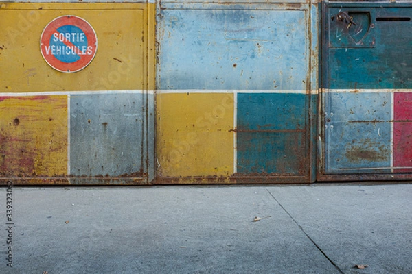 Obraz Porte colorée