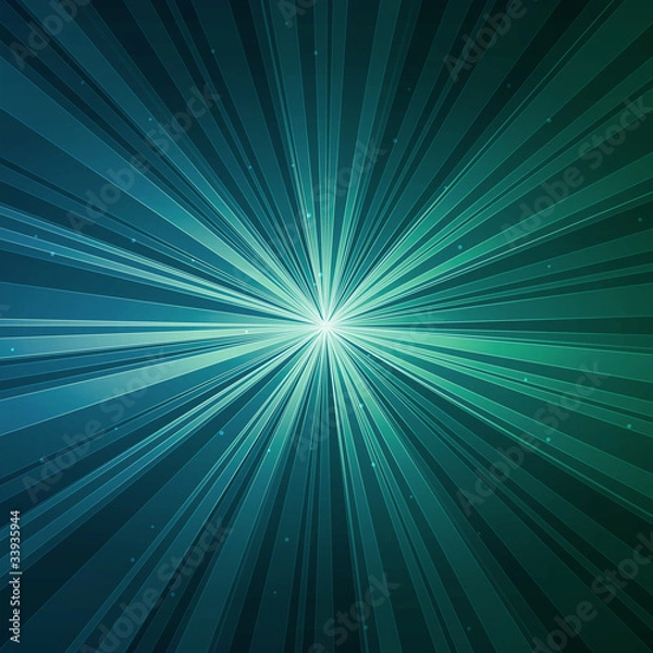 Obraz Abstract rays for your background